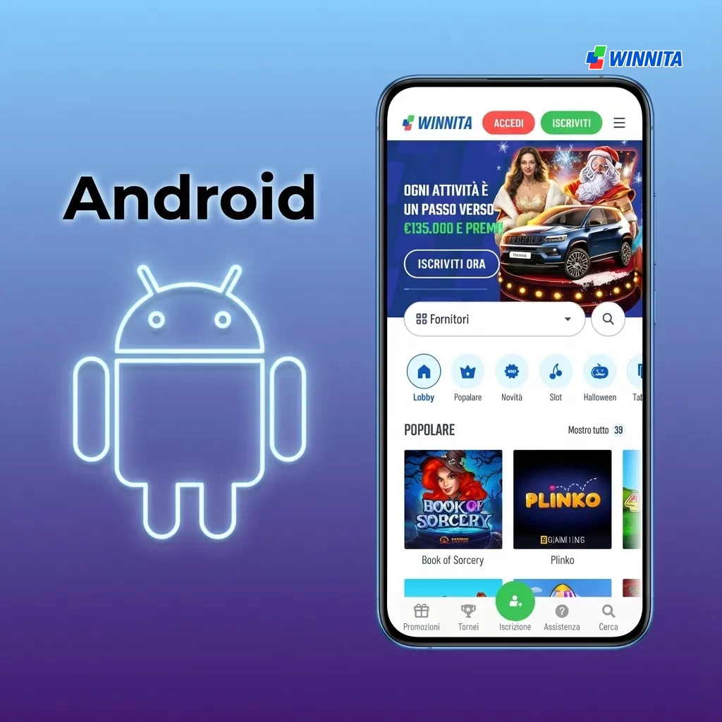 Smartphone Android displaying app installation screen with APK download and security settings interface