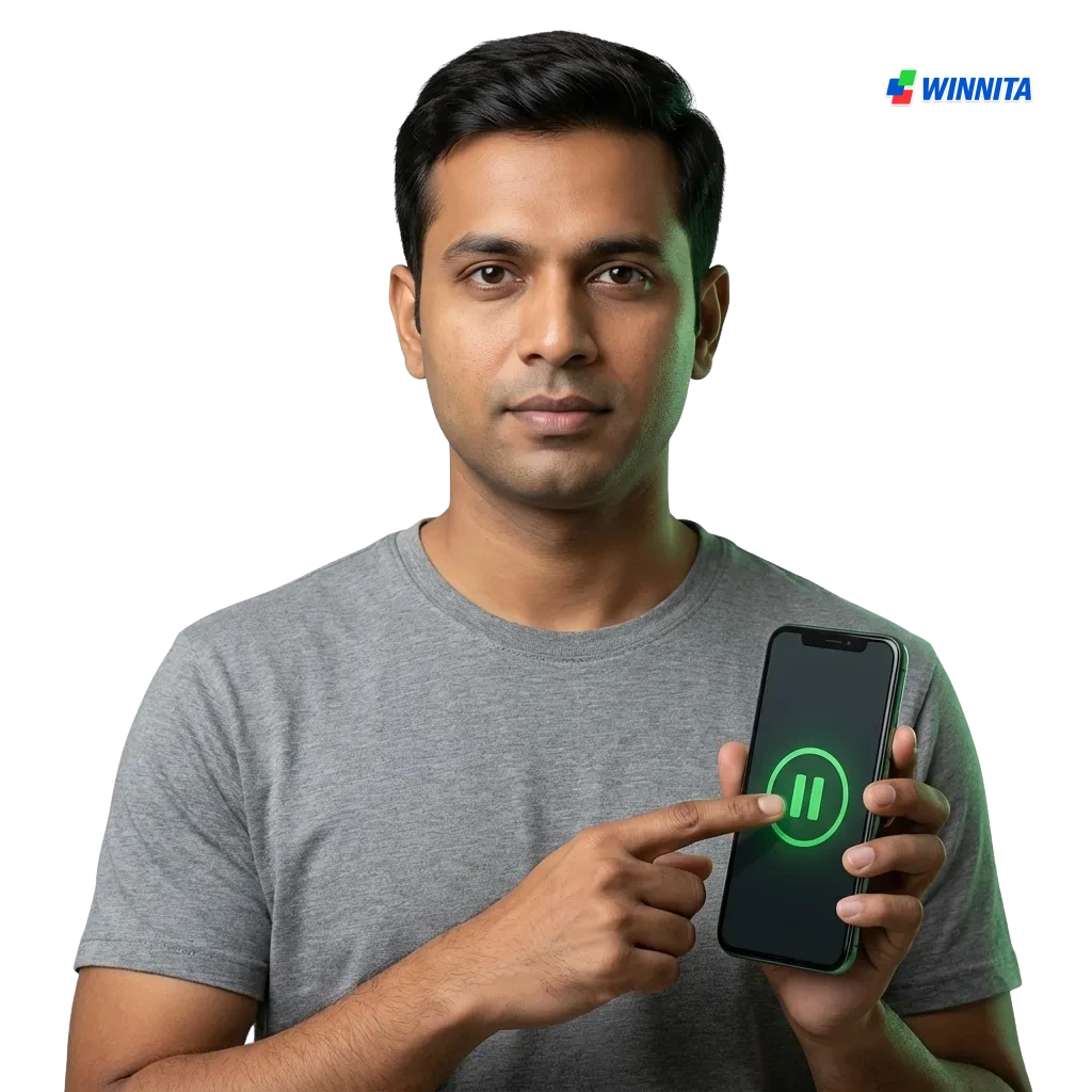 Winnita promotes responsible gaming with player safety tools and support for healthy entertainment habits.