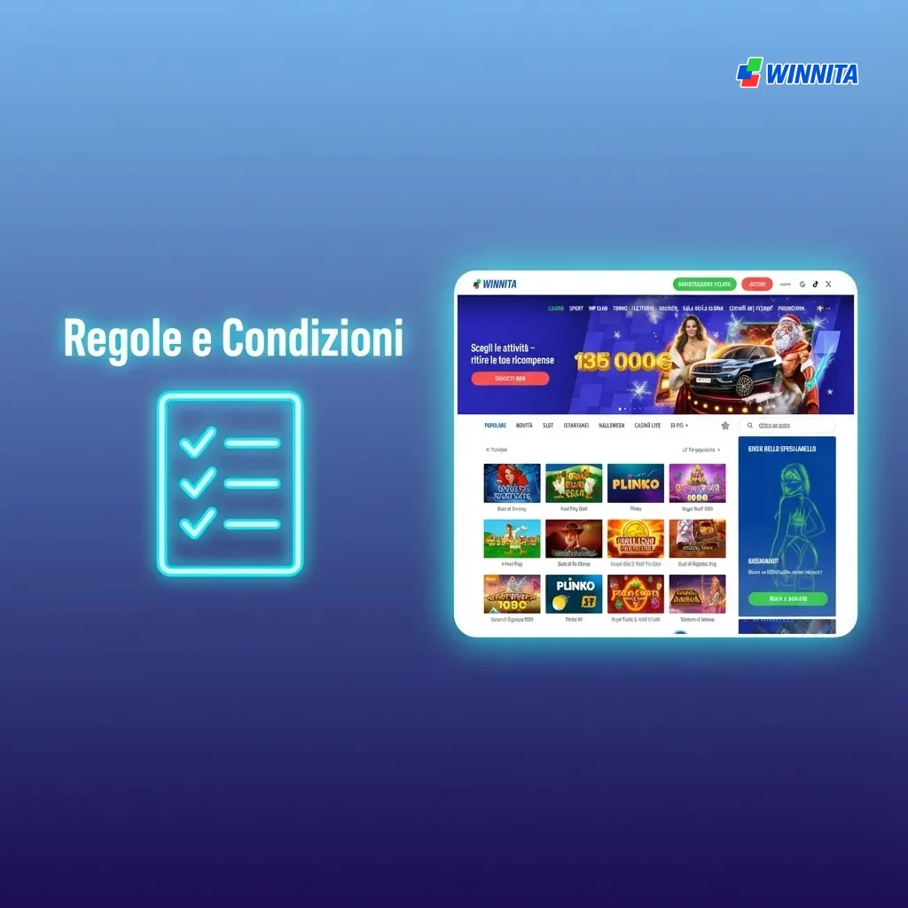 Terms and conditions page showing rules: age 18+, one account per person, ID verification, bonus rules, and fair play.